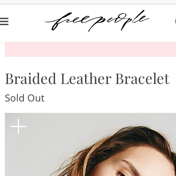 Black Leather Bracelet - Picture 3 of 4